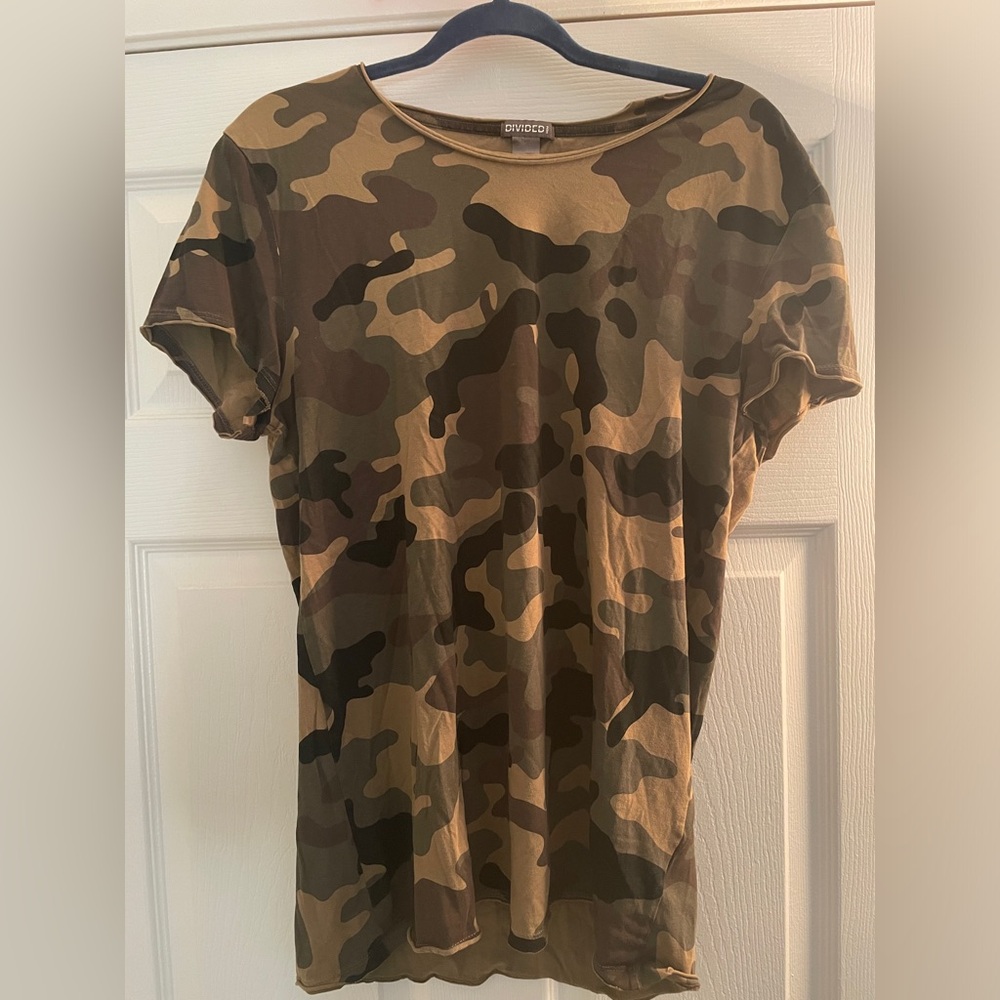 Divided Camouflage T-Shirt